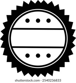 Stamp icon, blank circle label stamp. Empty rubber  icons. Black round stamp border template graphic design elements, Approval stamp, imprint. Stamper, watermark. Ink pad sign. logotype,