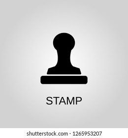 Stamp icon. Stamp concept symbol design. Stock - Vector illustration can be used for web