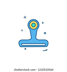 Stamp icon design vector