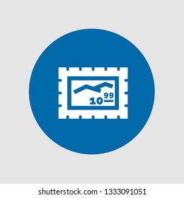  Stamp icon. Editable  Stamp icon for web or mobile.