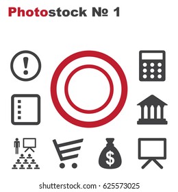 Stamp icon isolated on white background