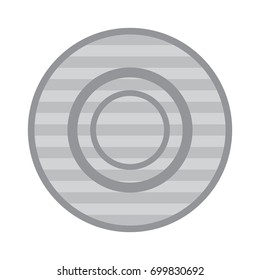 Stamp icon isolated on white background