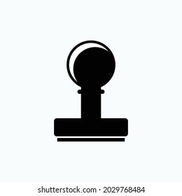 Stempel-Symbol. Legalitätssymbol - Vektorgrafik.