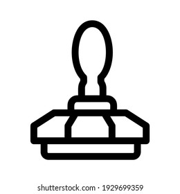 Briefmarkensymbol oder Logo einzeln auf Zeichensymbolen, Vektorgrafik - hochwertige Vektorsymbole mit schwarzem Hintergrund
