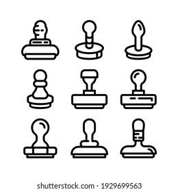 stamp icon or logo isolated sign symbol vector illustration - Collection of high quality black style vector icons
