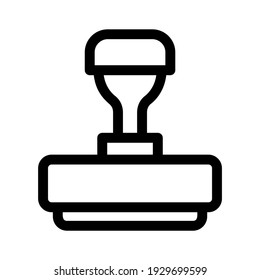stamp icon or logo isolated sign symbol vector illustration - high quality black style vector icons
