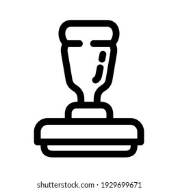 stamp icon or logo isolated sign symbol vector illustration - high quality black style vector icons
