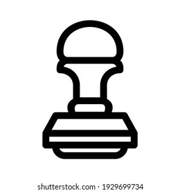 stamp icon or logo isolated sign symbol vector illustration - high quality black style vector icons
