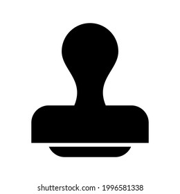 stamp icon or logo isolated sign symbol vector illustration - high quality black style vector icons
