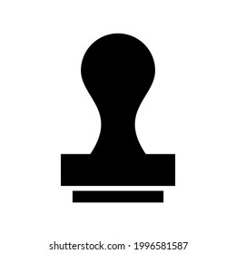 Briefmarkensymbol oder Logo einzeln auf Zeichensymbolen, Vektorgrafik - hochwertige Vektorsymbole mit schwarzem Hintergrund
