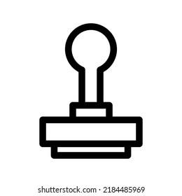 Briefmarkensymbol oder Logo einzeln auf Zeichensymbolen, Vektorgrafik - hochwertige Vektorsymbole mit schwarzem Hintergrund
