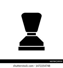 Stamp icon pictogram vector illustration logo template. EPS 10