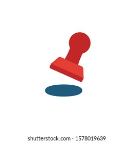 Stamp icon. Simple element from personal finance icons collection. Creative Stamp icon ui, ux, apps, software and infographics.