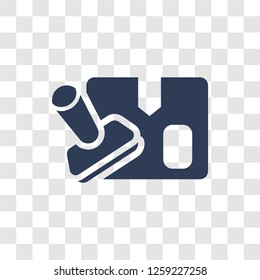 Stamp icon. Trendy Stamp logo concept on transparent background from Delivery and logistics collection