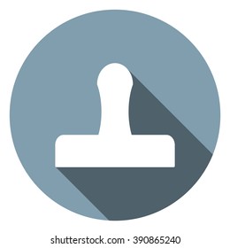 Stamp. icon. vector design