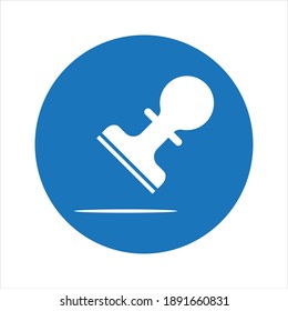 Stamp Icon vector illustration design template - vector