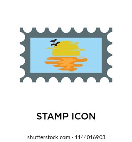 Stamp icon vector isolated on white background for your web and mobile app design, Stamp logo concept