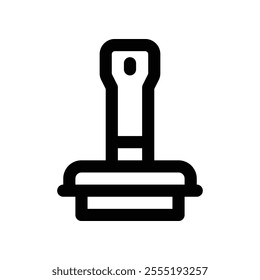 stamp icon. vector line icon for your website, mobile, presentation, and logo design.