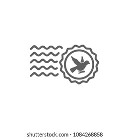 Stamp icon vector. Symbol for your web site design, logo, app, UI. Vector illustration, EPS