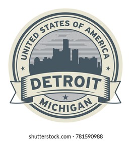 318 Detroit word Images, Stock Photos & Vectors | Shutterstock