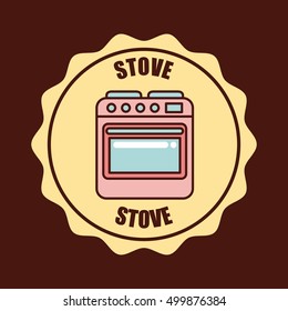 stamp with lace appliance vector illustration design