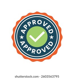 stamp logo, approval seal, approval, stamp icon, verification badge, sale, certified, stamp and label vector
