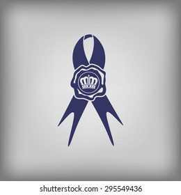 stamp with the logo of a crown