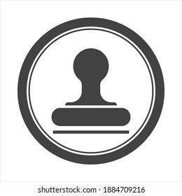 Design-Vorlage für Stempel-Logo, Vektorsymbol