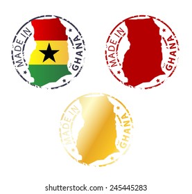 Sello hecho en Ghana