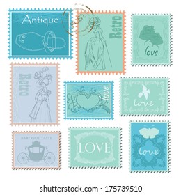 Stamp for mail