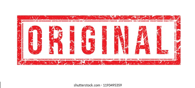 stamp original red color