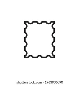 Stamp paper icon, eps 10
