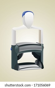 stamp plastic