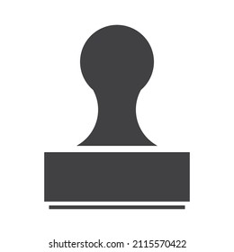Stamp rubber icon vector illustration 