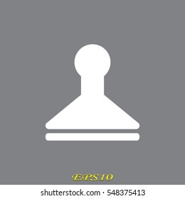 stamp, seal, icon, vector illustration eps10