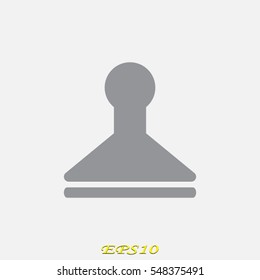 stamp, seal, icon, vector illustration eps10