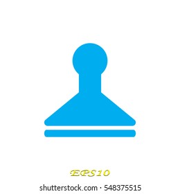 stamp, seal, icon, vector illustration eps10