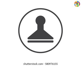 stamp, seal, icon, vector illustration eps10