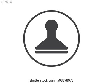 stamp, seal, icon, vector illustration eps10