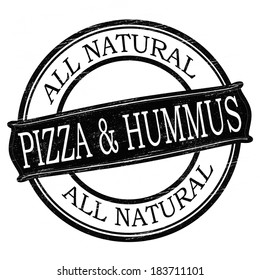 Stamp with text all natural inside,vector illustration