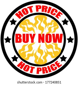 Stamp with text buy now inside,vector illustration