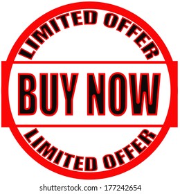 Stamp with text buy now inside,vector illustration