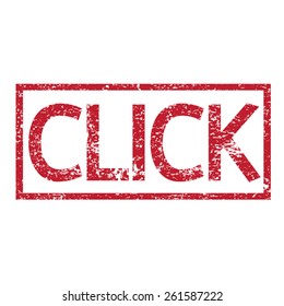 Stamp text CLICK