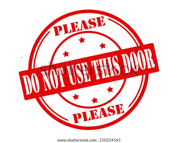 Please Avoid Using Stamp Text Do Not Use This Stock Vector (Royalty Free) 250224565 ...