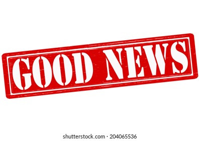 Stamp with text good news inside,vector illustration