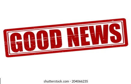 Stamp with text good news inside,vector illustration