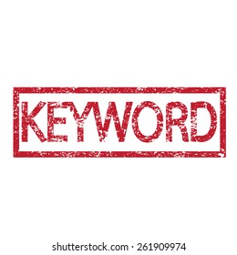 Stamp text KEYWORD