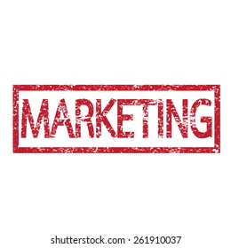 Stamp text MARKETING