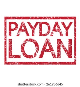 Stamp text PAYDAY LOAN