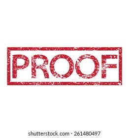 Stamp text PROOF